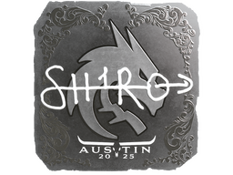 Sticker | sh1ro (Foil) | Austin 2025