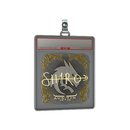 Sticker Slab | sh1ro (Gold) | Austin 2025
