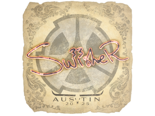 Sticker | Swisher | Austin 2025