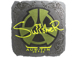 Sticker | Swisher (Foil) | Austin 2025