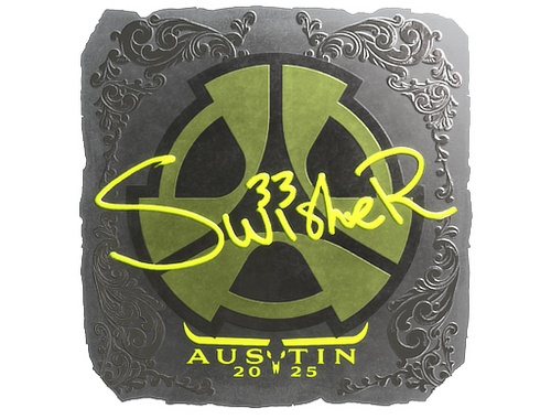 Aufkleber | Swisher (Glanz) | Austin 2025