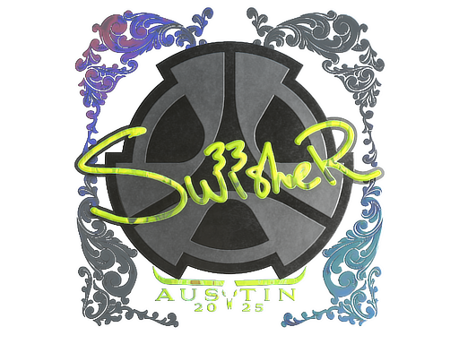 Sticker | Swisher (Holo) | Austin 2025