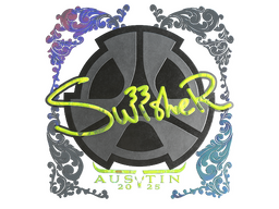 Sticker | Swisher (Holo) | Austin 2025