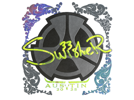 Sticker | Swisher (Holo) | Austin 2025