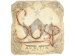 Sticker | susp | Austin 2025