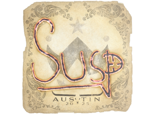 Sticker | susp | Austin 2025
