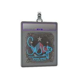 Sticker Slab | susp (Foil) | Austin 2025
