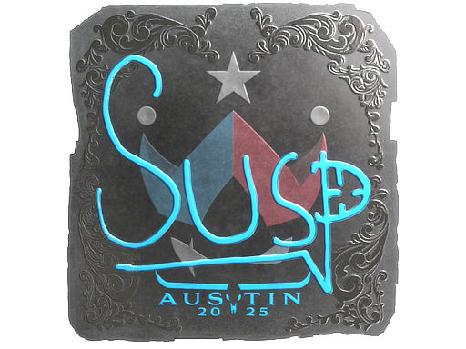 Sticker | susp (Foil) | Austin 2025