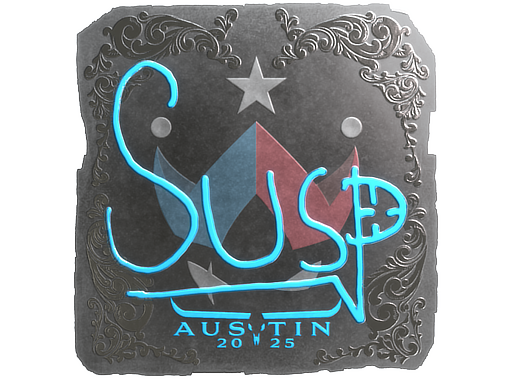 Sticker | susp (Foil) | Austin 2025