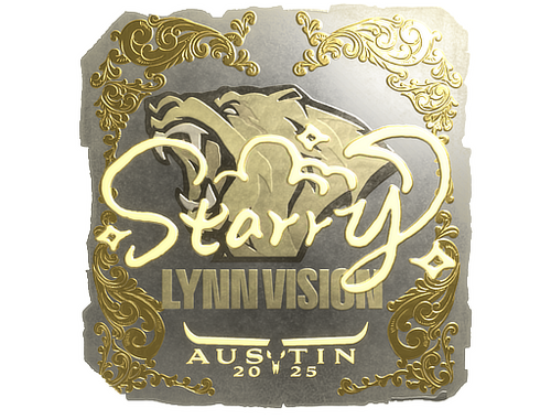 Aufkleber | Starry (Gold) | Austin 2025