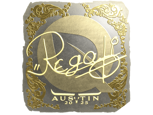 Sticker | regali (Gold) | Austin 2025