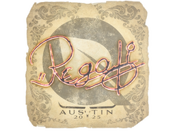 Sticker | regali | Austin 2025