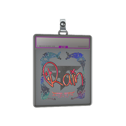 Sticker Slab | rain (Holo) | Austin 2025