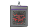 Sticker Slab | rain (Foil) | Austin 2025