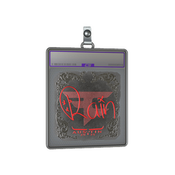 Sticker Slab | rain (Foil) | Austin 2025