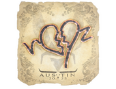 Sticker | ropz | Austin 2025