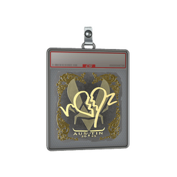Sticker Slab | ropz (Gold) | Austin 2025