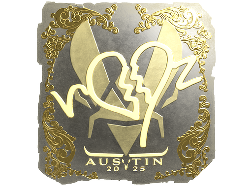 Sticker | ropz (Gold) | Austin 2025