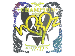 Sticker | ropz (Holo, Champion) | Austin 2025