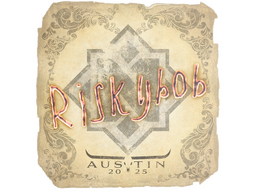 Sticker | riskyb0b | Austin 2025