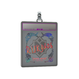 Sticker Slab | riskyb0b (Holo) | Austin 2025