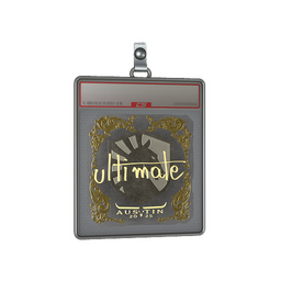 Sticker Slab | ultimate (Gold) | Austin 2025