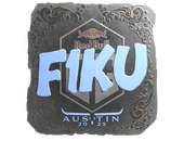 Sticker | F1KU (Foil) | Austin 2025
