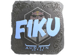 Sticker | F1KU (Foil) | Austin 2025