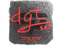 Sticker | dgt (Foil) | Austin 2025