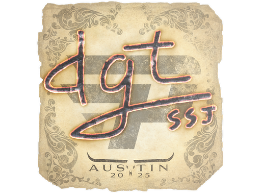 Sticker | dgt | Austin 2025