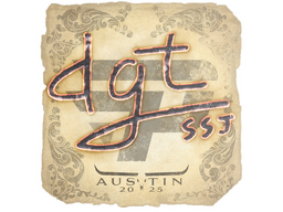 Sticker | dgt | Austin 2025