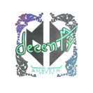 Sticker | decenty (Holo) | Austin 2025