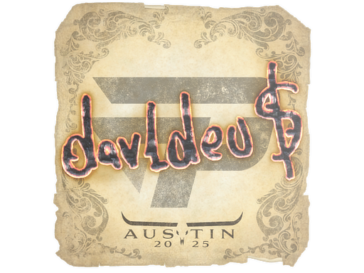 Sticker | dav1deuS | Austin 2025