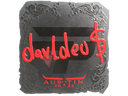 Sticker | dav1deuS (Foil) | Austin 2025
