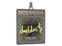 Sticker Slab | dav1deuS (Gold) | Austin 2025