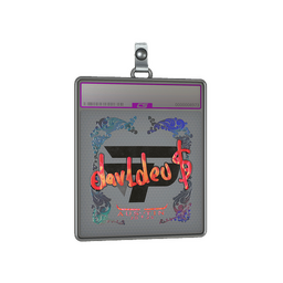 Sticker Slab | dav1deuS (Holo) | Austin 2025