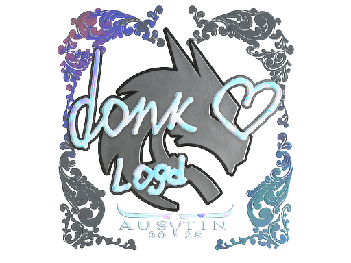 Sticker | donk (Holo) | Austin 2025