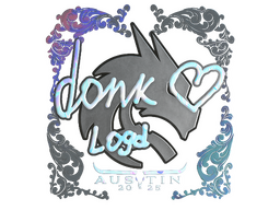 Sticker | donk (Holo) | Austin 2025