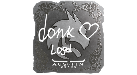 Sticker | donk (Foil) | Austin 2025