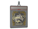Sticker Slab | donk (Gold) | Austin 2025