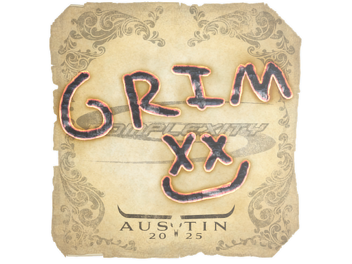 Sticker | Grim | Austin 2025