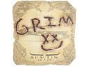 Sticker | Grim | Austin 2025