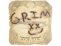 Sticker | Grim | Austin 2025