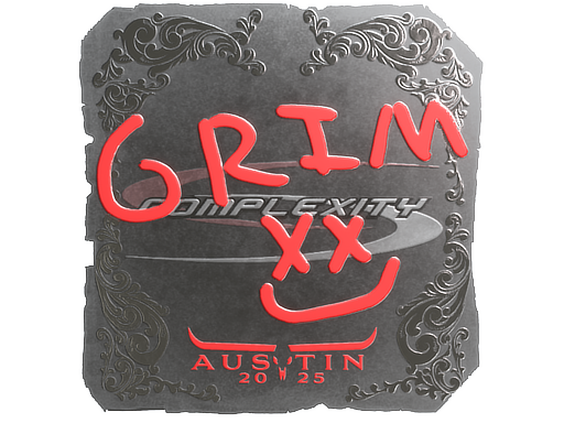 Sticker | Grim (Foil) | Austin 2025
