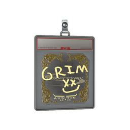 Sticker Slab | Grim (Gold) | Austin 2025