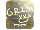Sticker | Grim (Gold) | Austin 2025