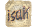 Sticker | isak | Austin 2025