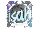 Sticker | isak (Holo) | Austin 2025