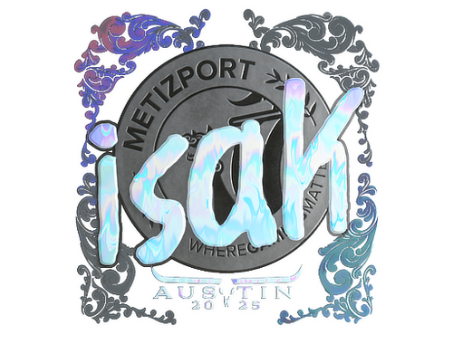 Çıkartma | isak (Holo) | Austin 2025