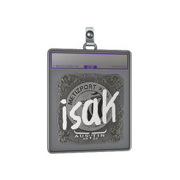 Sticker Slab | isak (Foil) | Austin 2025